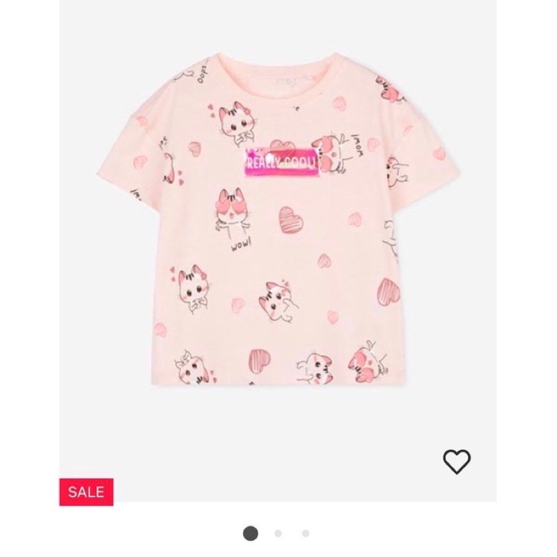 Áo phông ngắn tay xuất Nga bé gái🍓🍓🍓