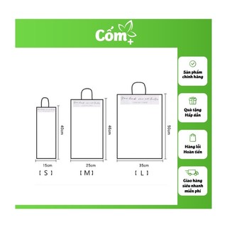 Túi bóng kính đựng hoa trong suốt hàng đẹp loại 1 3 kích cỡ