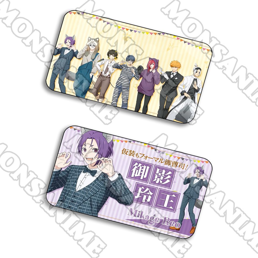 Ảnh card bo góc BLUE LOCK ver COSPLAY chibi manga thẻ bo viền 5*8cm sưu tầm xinh xắn