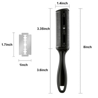 Lược Tỉa Tóc Mỏng Razor Comb, Thinning Haircut Comb