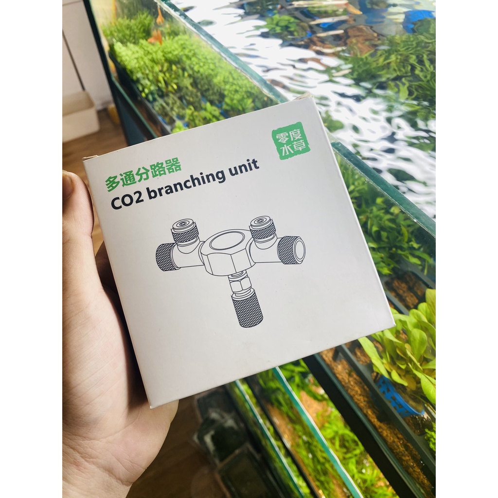 Van Chia Khí Co2 - Van Chia 2 Chia 3 Khí Co2 Loại Đơn Giản