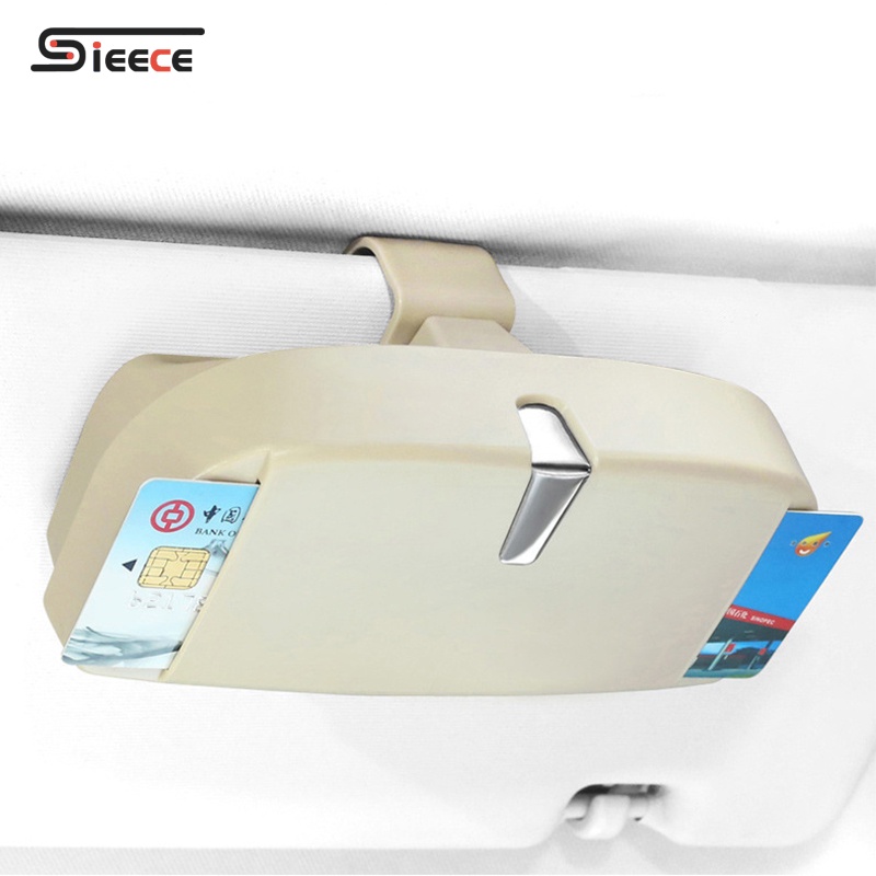 Sieece Tấm Che Nắng Ô Tô HộP ĐựNg KíNh MáT Ví Đựng Giấy Tờ Xe Ô Tô ThùNg ĐựNg Đồ Ô Tô Ví ĐựNg ĐăNg KiểM Xe Ô Tô ĐựNg Đồ Ô Tô Trang Trí NộI ThấT Ô Tô