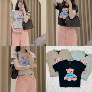 Áo thun croptop f21 xuất xịn