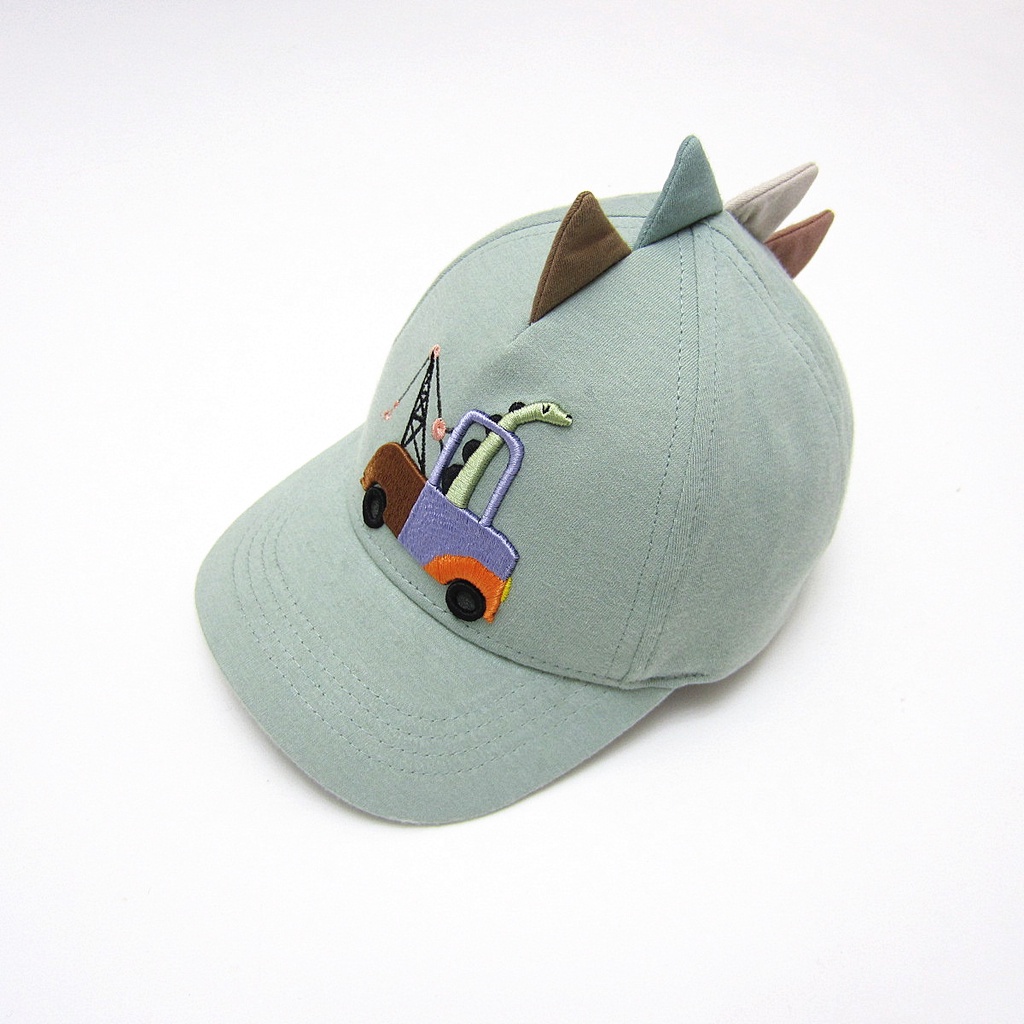Mũ lưỡi trai Miller bé trai màu xanh ô tô