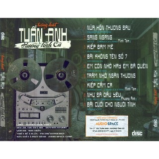 bộ 3 đĩa cd nhạc Tuấn Anh (phôi đĩa nhật)