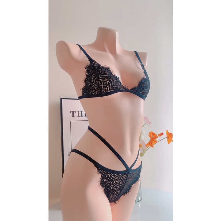 BK065 - Bộ đồ lót ren mi quyến rũ cho nữ - Kelly Wang