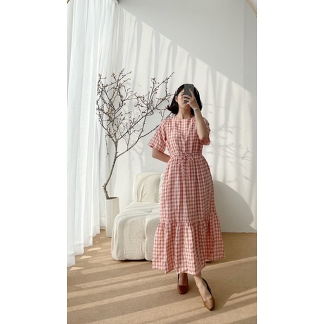ĐẦM CARO DÂY RÚT EO NHÀ YÊN❤️