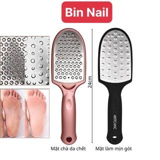 Chà gót chân inox đa năng 2 in 1 mẫu mới