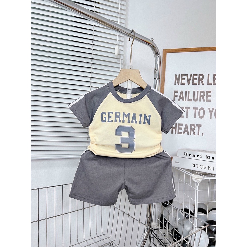 Bộ cộc tay cotton cho bé trai, siêu mát, chất cotton siêu xịn