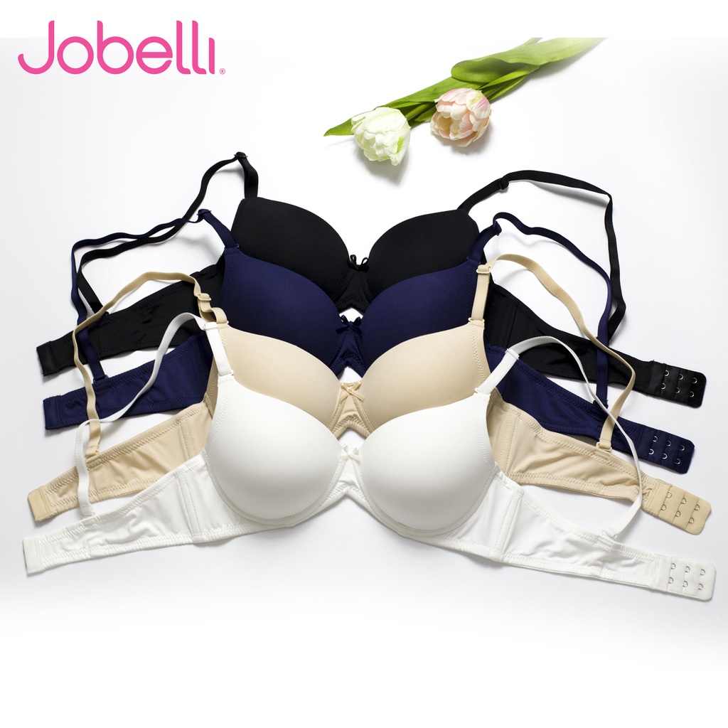 Áo lót nữ không gọng, mút mỏng thiết kế định hình ngực thoải mái Jobelli A2383