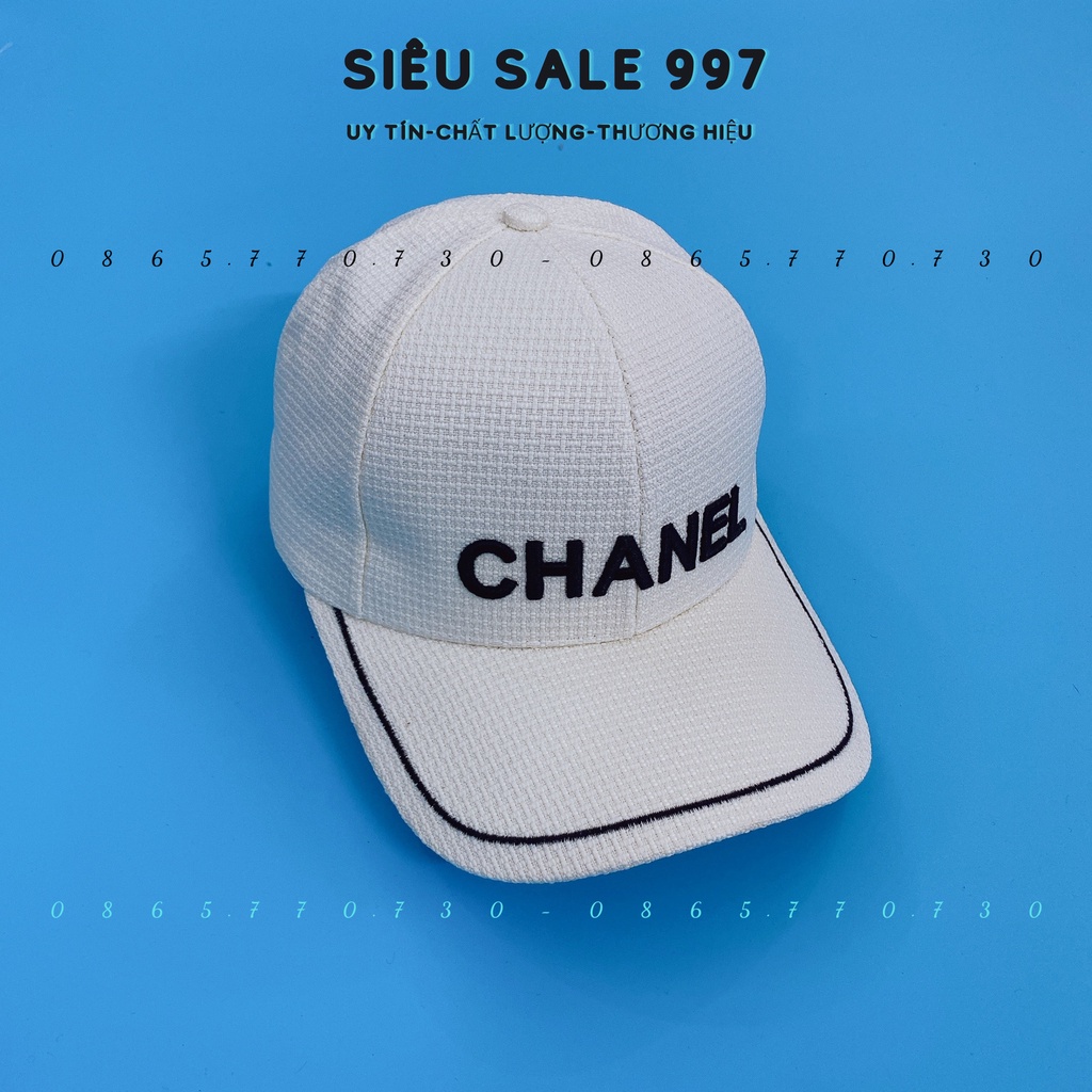 MŨ BUCKET KET THÊU CHAANNEL SỌC VIỀN CHẤT LƯỚI DÀY ĐỘI ÊM ĐẦU THOÁNG MÁT CAO CẤP