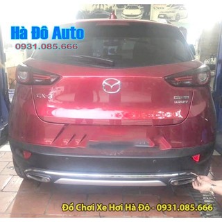 Líp chia pô mazda cx3 kiểu dáng bmw - độ líp chia pô mazda cx3