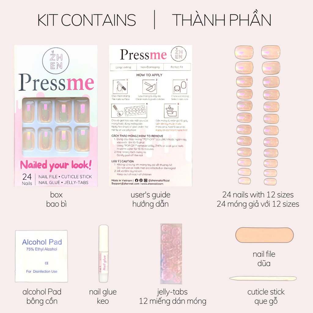 Tổng hợp mẫu móng úp đính đá lấp lánh form ngắn sang trọng nail xinh móng tay giả thiết kế nailbox đẹp