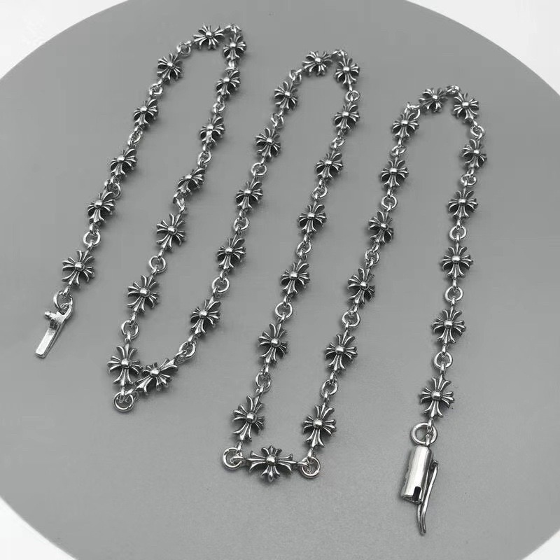 ⚡️HÀNG SẴN⚡️VÒNG CỔ CHROME HEART Thép Titan CH-124 -Dây chuyền Titan Chrome heart CH-124 / Chrome he