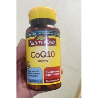 Coq10 100mg nature made 40 viên