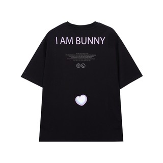 Áo thun Heyyou! Logo Version Bunny Black