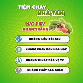 Hạt điều tươi nhân trắng hữu cơ đạt chứng nhận organic usda và organic eu - ảnh sản phẩm 3