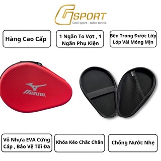 Bao vợt bóng bàn mizuno - bao vợt bằng nhựa cứng - chóng gãy vợt cực tốt