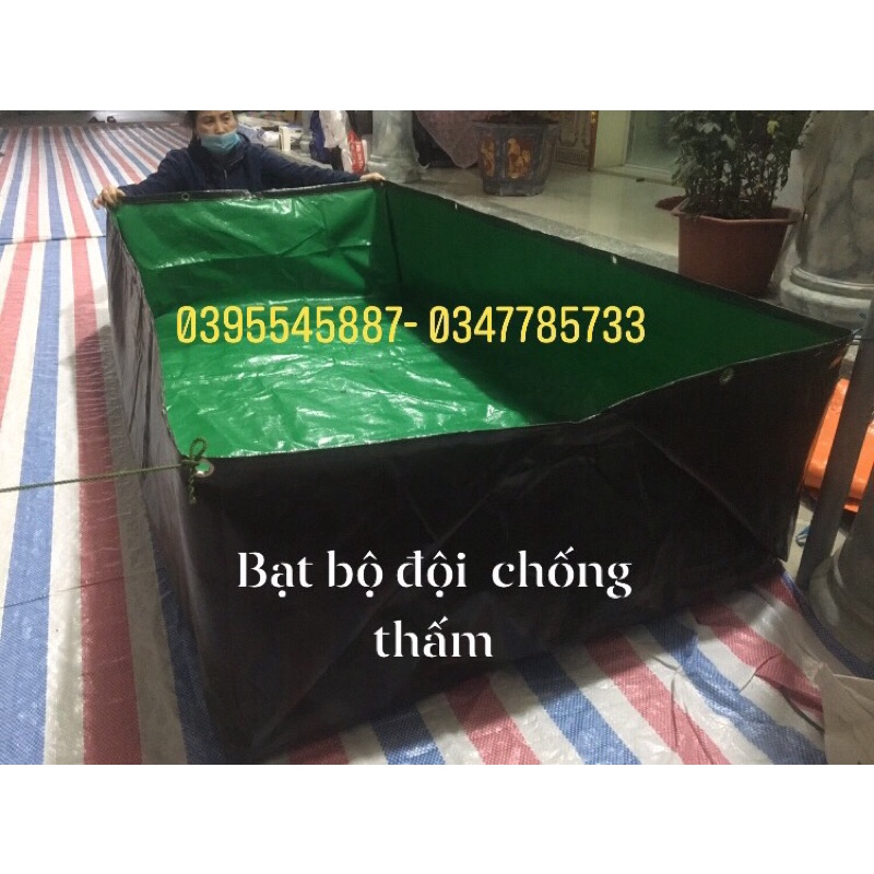 Bể bạt mini dùng làm bể bơi, bể nuối ốc ếch nhỏ
