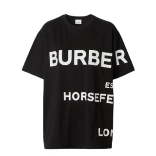 Áo Burberry Horseferry in chữ cao cấp Áo thun BBR nam nữ mới nhất