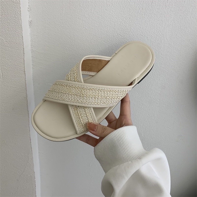 Dép Menurco Trắng Ngang,Chéo (D1790 D1791)