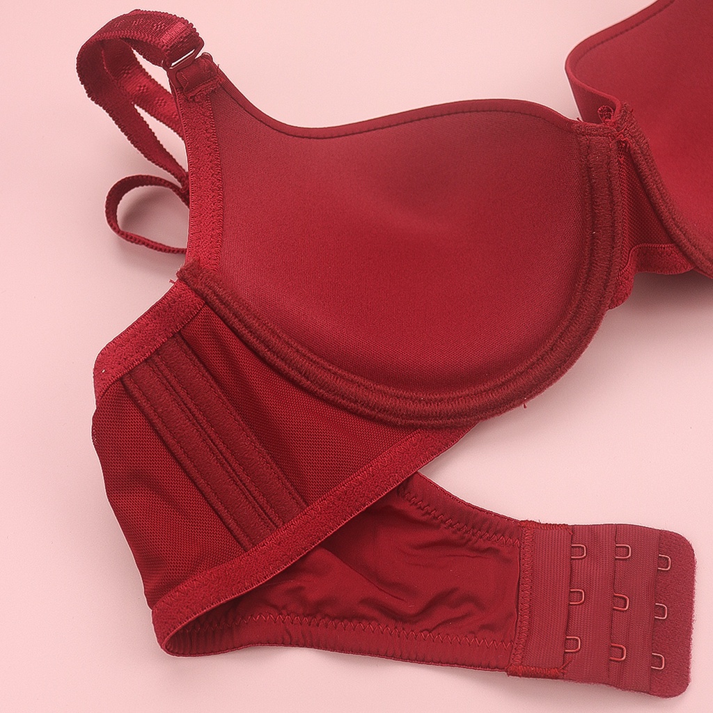 Áo Lót Cao Cấp Luperi Sp843X Màu Trơn Mềm Đệm Mỏng Có Gọng Mỏng Thoải Mái Bản 2 Móc Trẻ Trung Quyến Rũ