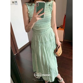 Order - Đầm dáng dài xòe nhún eo Moran