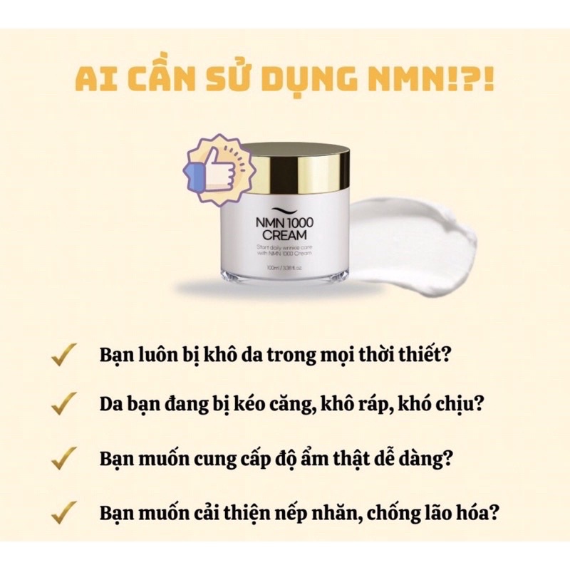 KEM ĐÊM NMN 1000 NẮP VÀNG CAO CẤP