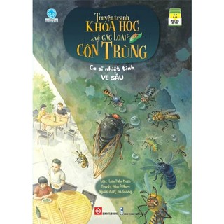 Sách-Truyện tranh khoa học về các loài côn trùng