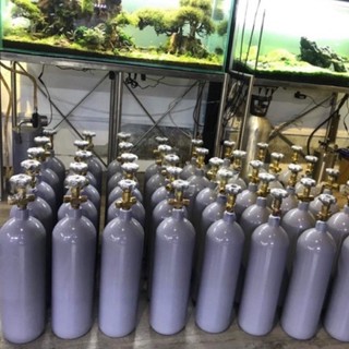 Bình CO2 3kg + van điện tử Mufan
