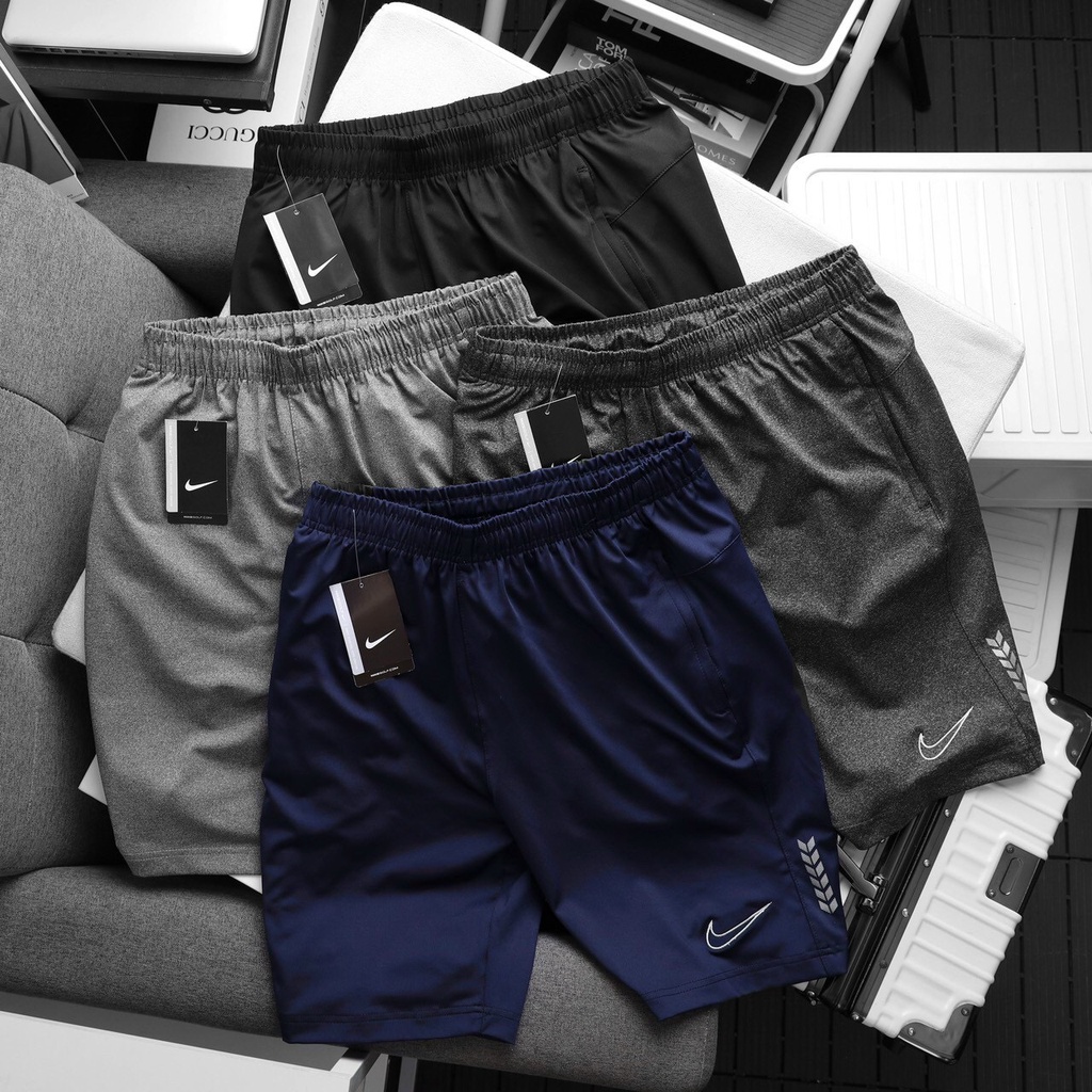 Quần short thể thao nam cao cấp bigsize quần đùi tập gym chạy bộ xuất khẩu STT-NBL