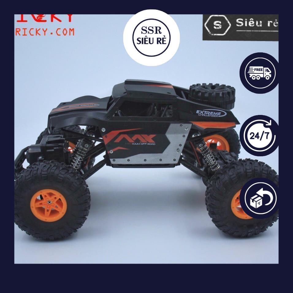 Xe Điều Khiển Địa Hình Rock Crawler Giảm Sóc 2 Cầu Vỏ Thép (PD245299)