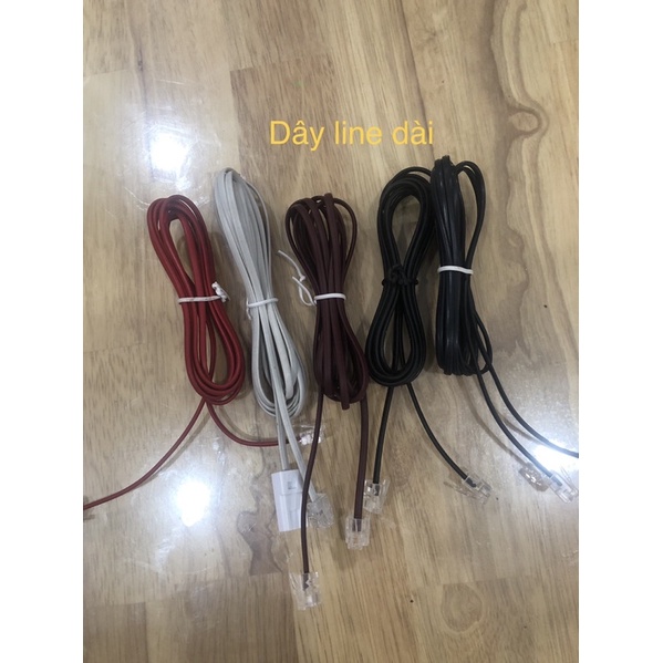 Dây xoắn và dây line điện thoại bàn