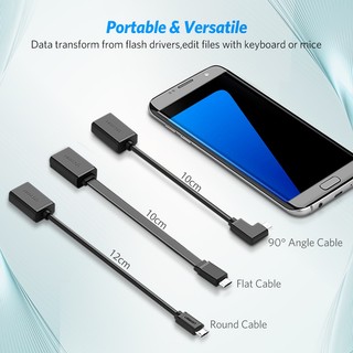 Dây cáp OTG UGREEN cổng Micro USB 2.0 tiện dụng