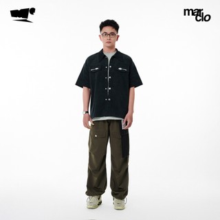 Straw Cargo Pants - Quần Dù Ống Rộng