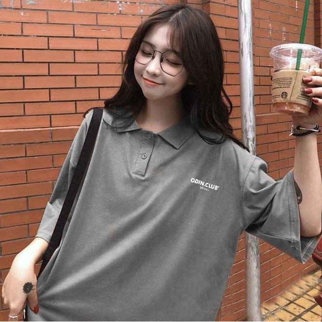 Áo Polo UNISEX Nam Nữ Mặc Đẹp OVERSIZE Form Rộng Tay Lỡ Có Cổ LOCABRAND Chất Cá Sấu Cao Cấp In Chữ Odin Fanshion Trendly | BigBuy360 - bigbuy360.vn