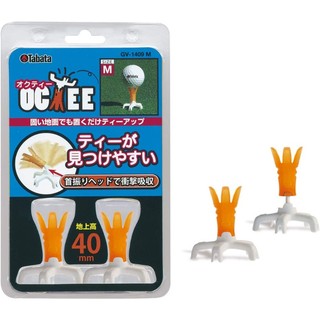 Tee nhựa nâng bóng golf, octee chính hãng tabata gv1409 m, que đỡ bóng