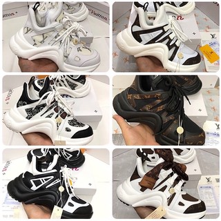 Giày Sneaker LV Archlight Trainer White Women’s 36-39