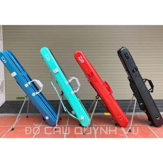 Bao cần dawa cao cấp 2 ngăn, bao đựng cần câu cá, túi đựng cần câu cá