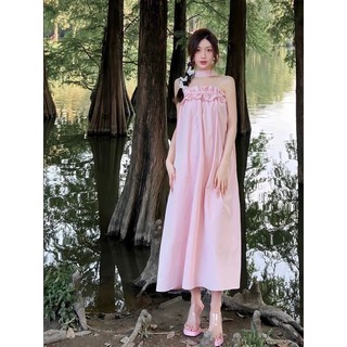 ĐẦM MAXI KHÔNG TAY HỞ VAI