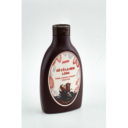 SỐT SOCOLA TRENDY TẠO VỎ GIÒN CHO KEM VÀ TRÀ SỮA CHAI 1,25KG