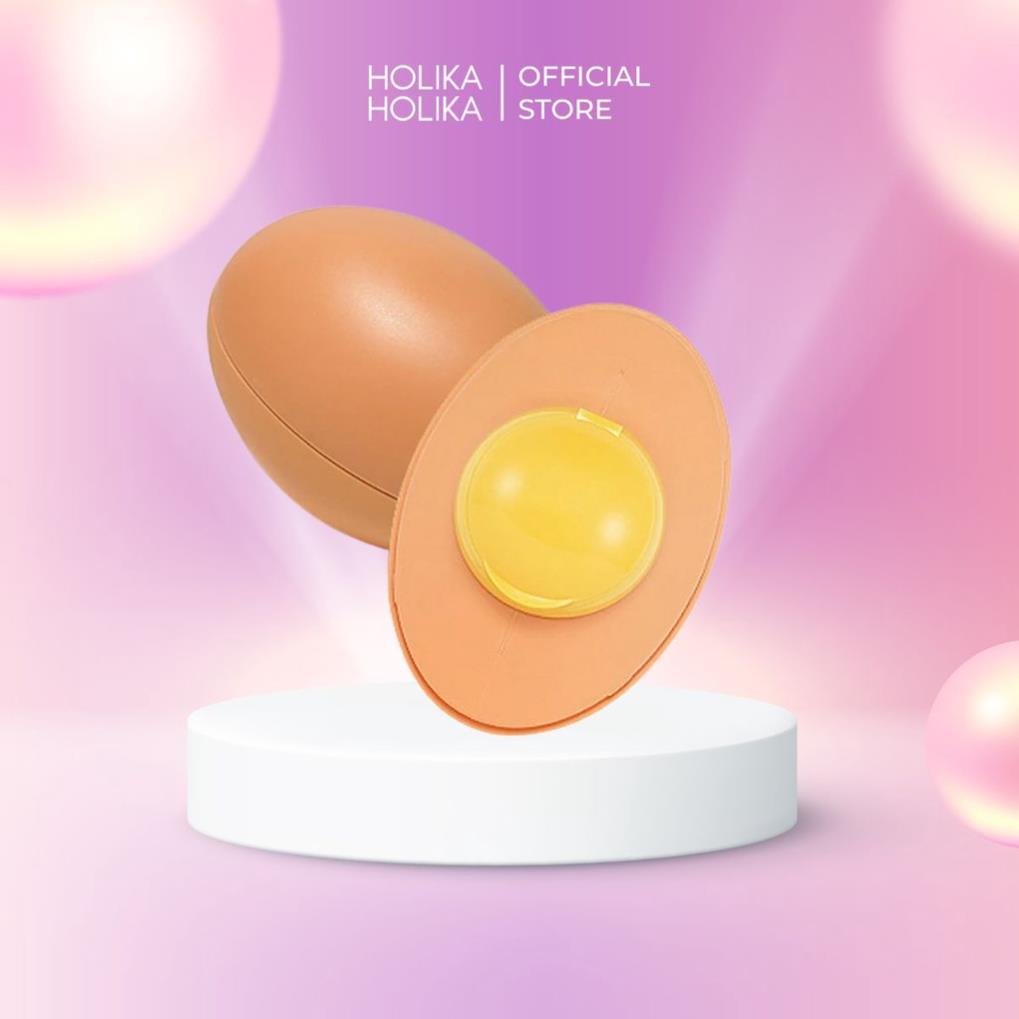 Sữa rửa mặt trứng gà dạng gel Hàn Quốc Holika Holika dưỡng ẩm làm sạch sâu mờ vết nhăn 140ml - 7127