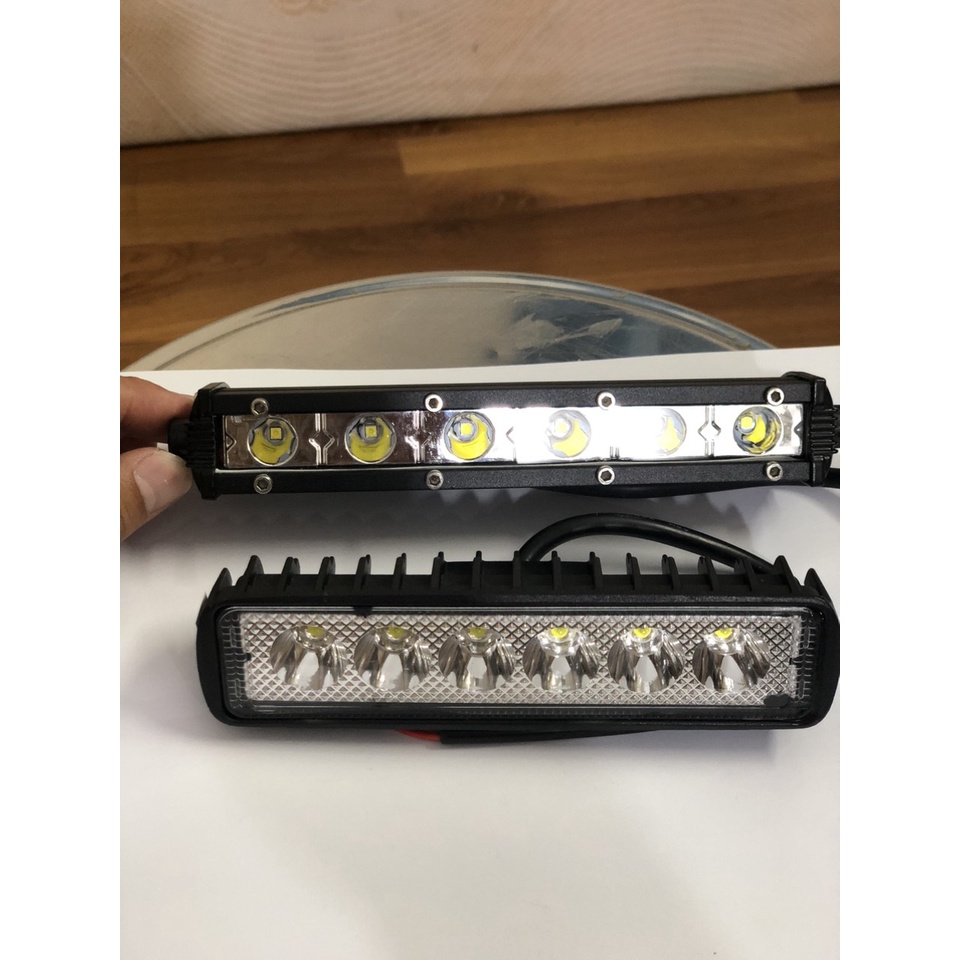 Đèn trợ sáng Led 6 Bóng Dài tặng công tắc