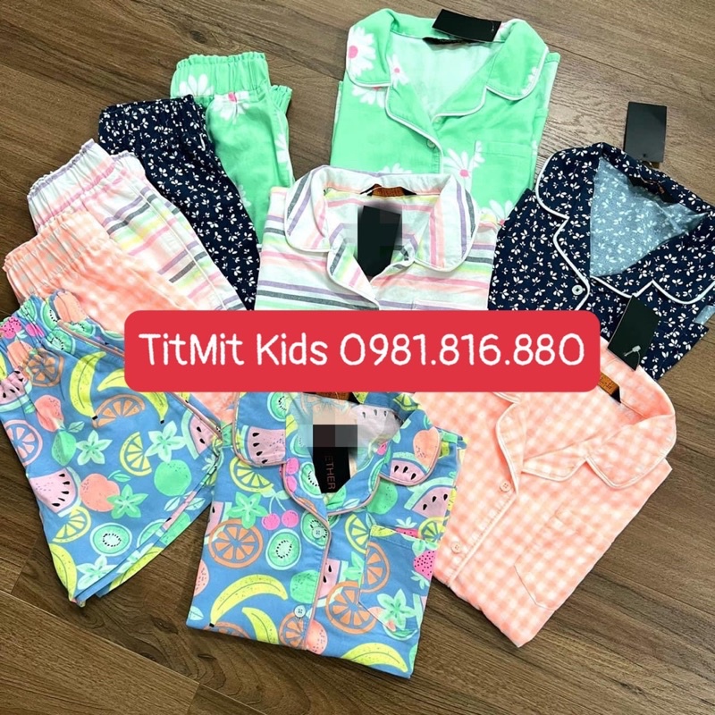 Bộ pizama dư xịn bé gái 90-130
