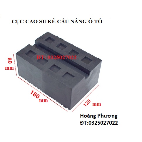 Cục cao su kê cầu nâng, cục kê cầu nâng, bát cao su tay cầu.( Bắt đầu giao hàng sau 7-9 ngày đặt hàng)