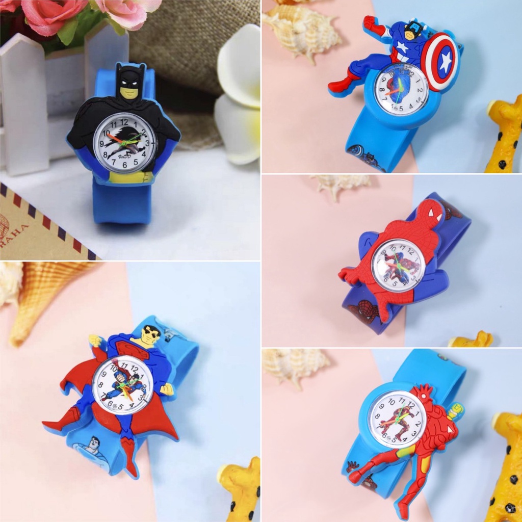 ĐỒNG HỒ ĐẬP TAY HÌNH SIÊU CHO BÉ BỀN ĐẸP DỄ THƯƠNG