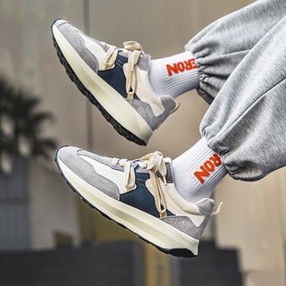 Giày sneaker phối da, phong cách trẻ trung CS270