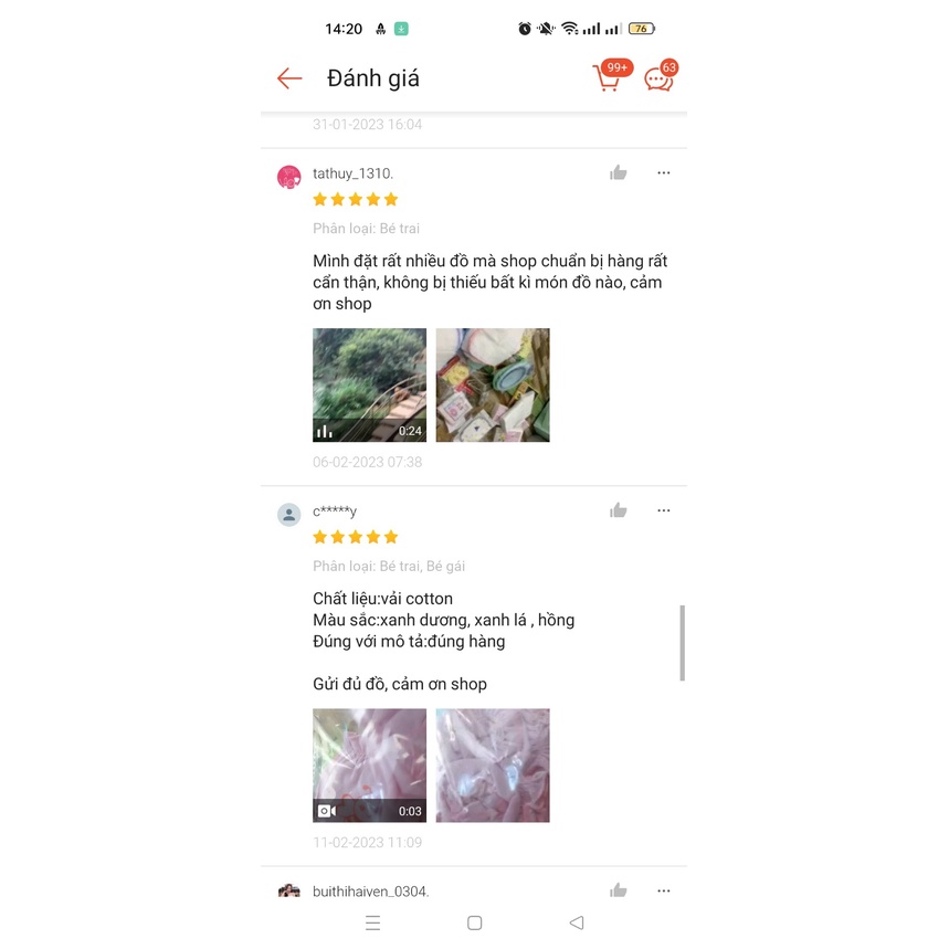 Combo 5 đôi bao tay + 5 đôi bao chân cho bé sơ sinh