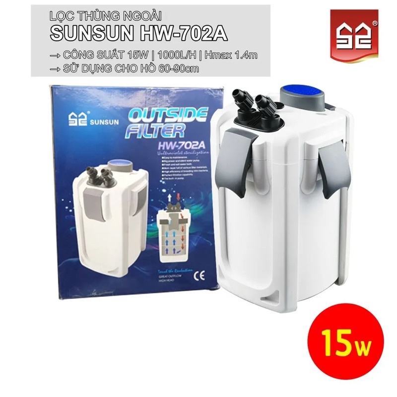 Lọc Thùng SunSun HW 702A