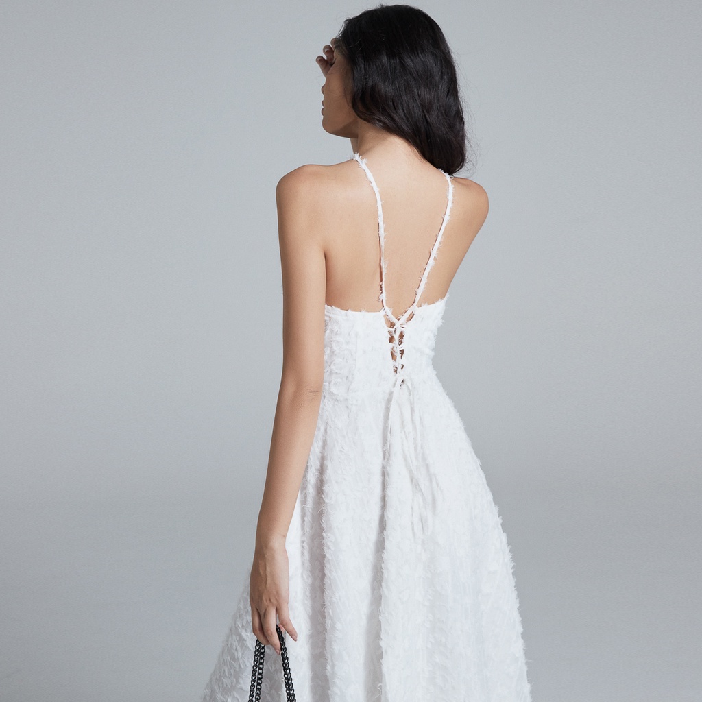 Đầm Maybi voan dáng xoè